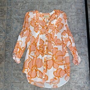 Maeve floral print top